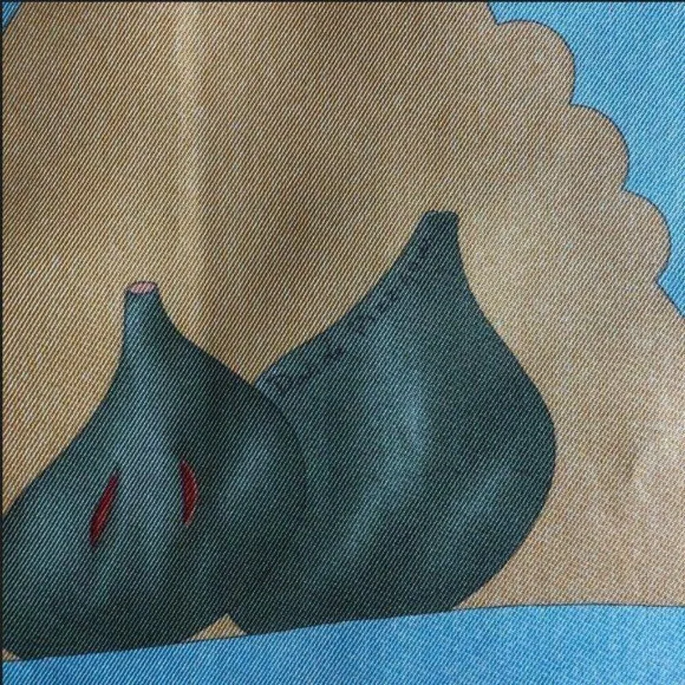 Bvlgari Fruit Silk Scarf Davide Pizzigoni Gondola - Picture 2 of 7